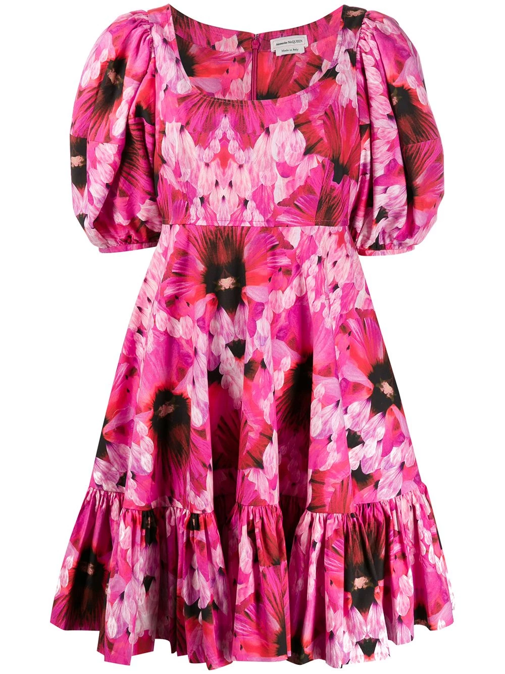 Cheapest ❤️ Alexander McQueen Abstract floral print 👗 dress 🤩 1 Alexander McQueen abstract floral print dress