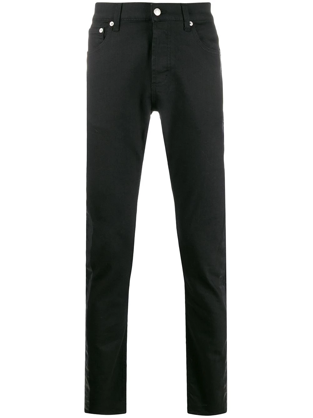 Best reviews of ✨ Alexander McQueen Side tape straight 👖 jeans 🛒 1 Alexander McQueen side tape straight jeans