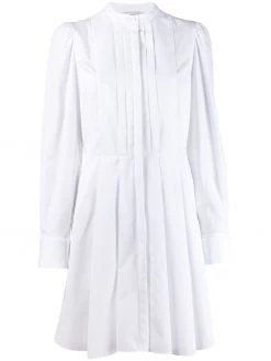 Alexander McQueen pleated shirt dress