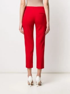 Alexander McQueen slim-fit cropped trousers