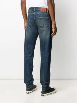 Cheap โค๏ธ Alexander McQueen Side tape straight leg ๐ jeans ๐ 10 Alexander McQueen side tape straight-leg jeans