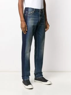 Cheap โค๏ธ Alexander McQueen Side tape straight leg ๐ jeans ๐ 9 Alexander McQueen side tape straight-leg jeans
