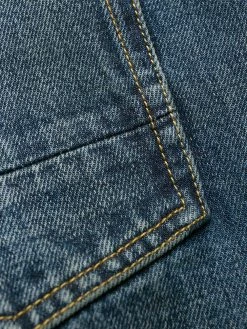 Cheap โค๏ธ Alexander McQueen Side tape straight leg ๐ jeans ๐ 13 Alexander McQueen side tape straight-leg jeans