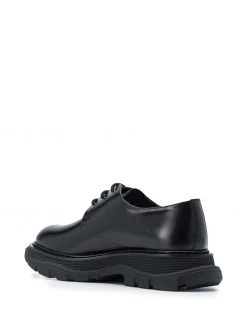 Alexander McQueen chunky sole derby shoes