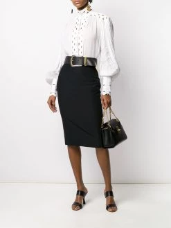 Alexander McQueen skinny fit pencil skirt