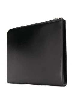 Alexander McQueen logo printed clutch