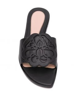 Promo ๐ Alexander McQueen Logo patch ๐ฉด sandals ๐ฏ 7 Alexander McQueen logo patch sandals