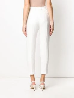 Alexander McQueen high-waist tailored trousers