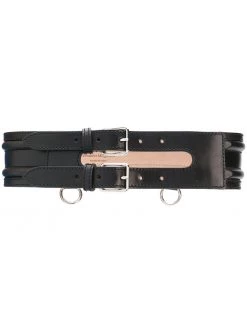 Alexander McQueen leather waist belt