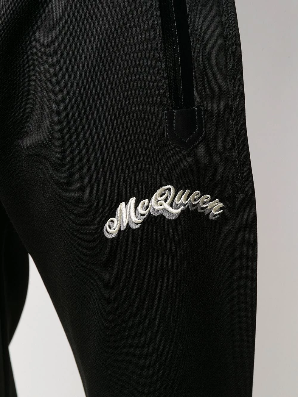 Flash Sale โ๏ธ Alexander McQueen Cotton blend logo sweatpants ๐ 5 Alexander McQueen cotton-blend logo sweatpants