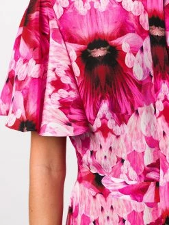 Cheap 🥰 Alexander McQueen Flower print tea 👗 dress ⭐ 11 Alexander McQueen flower print tea dress