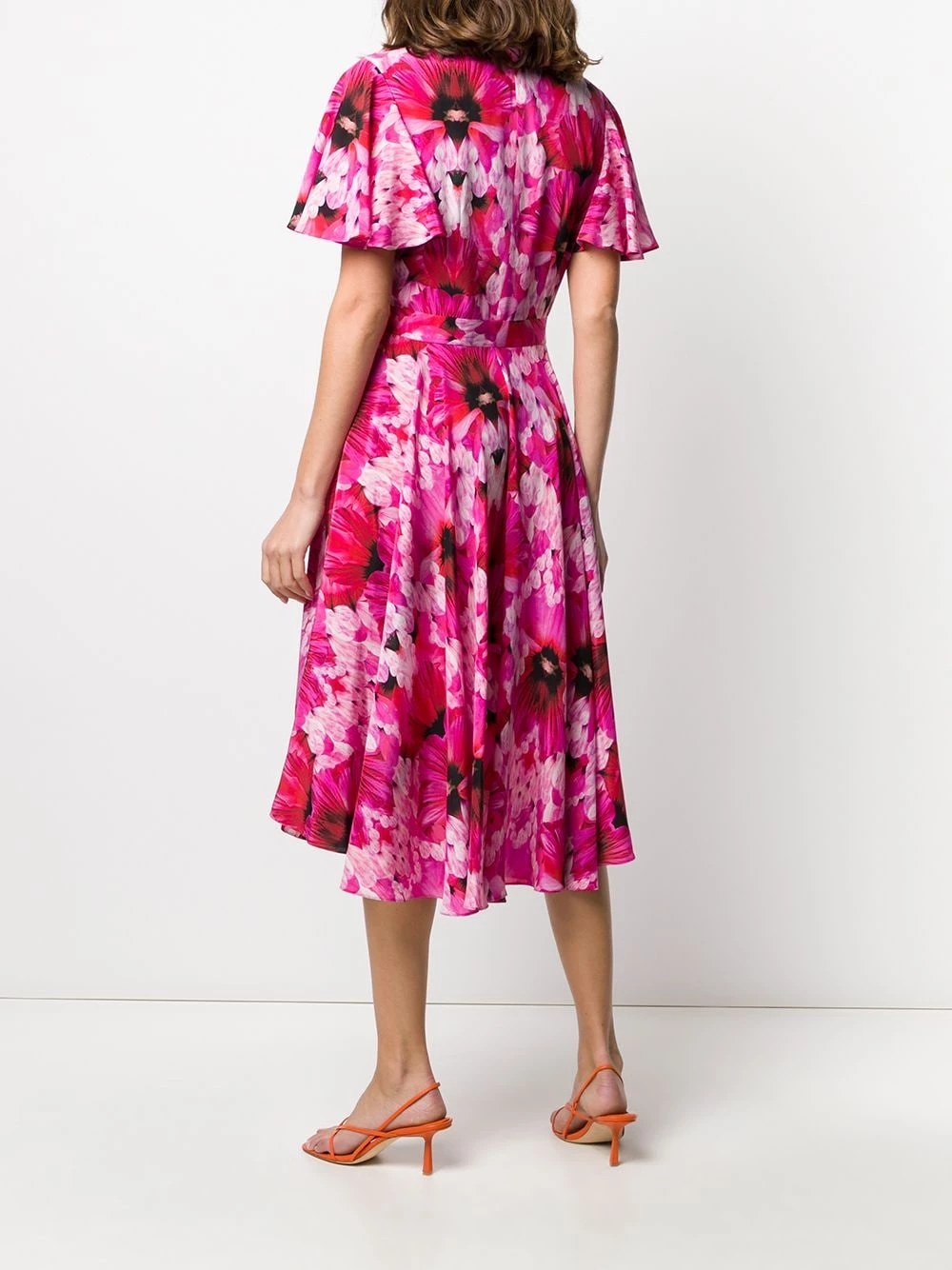 Cheap 🥰 Alexander McQueen Flower print tea 👗 dress ⭐ 4 Alexander McQueen flower print tea dress