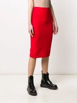 Alexander McQueen rear vent pencil skirt