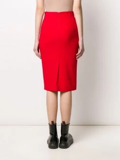 Alexander McQueen rear vent pencil skirt