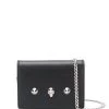 Alexander McQueen mini Skull and Stud crossbody bag