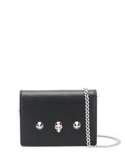 Alexander McQueen mini Skull and Stud crossbody bag