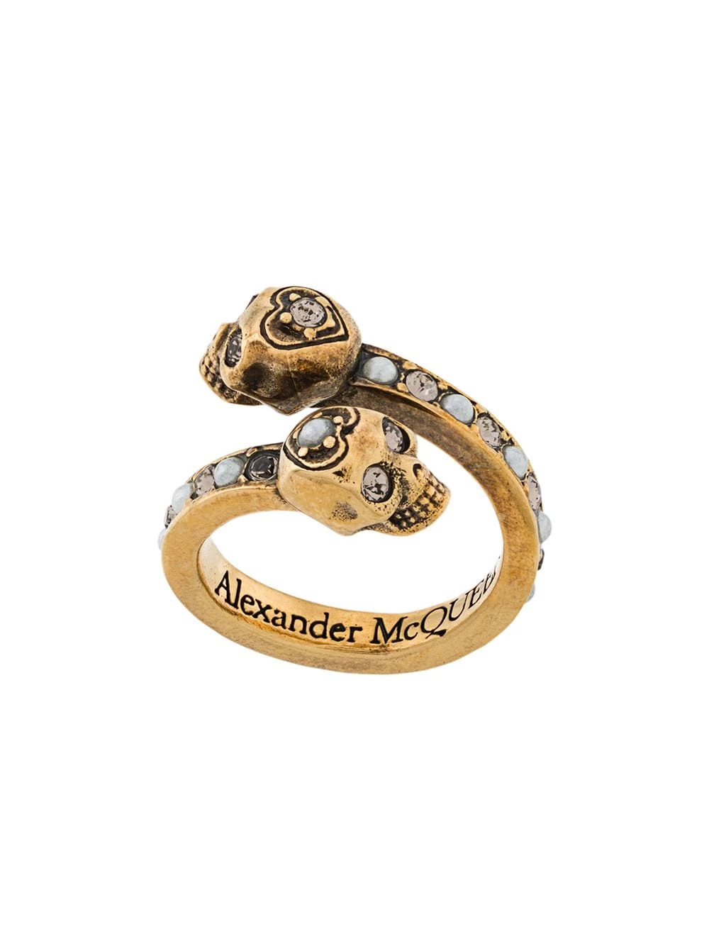 Coupon 😉 Alexander McQueen Wrap around skull ring 😍 1 Alexander McQueen wrap-around skull ring