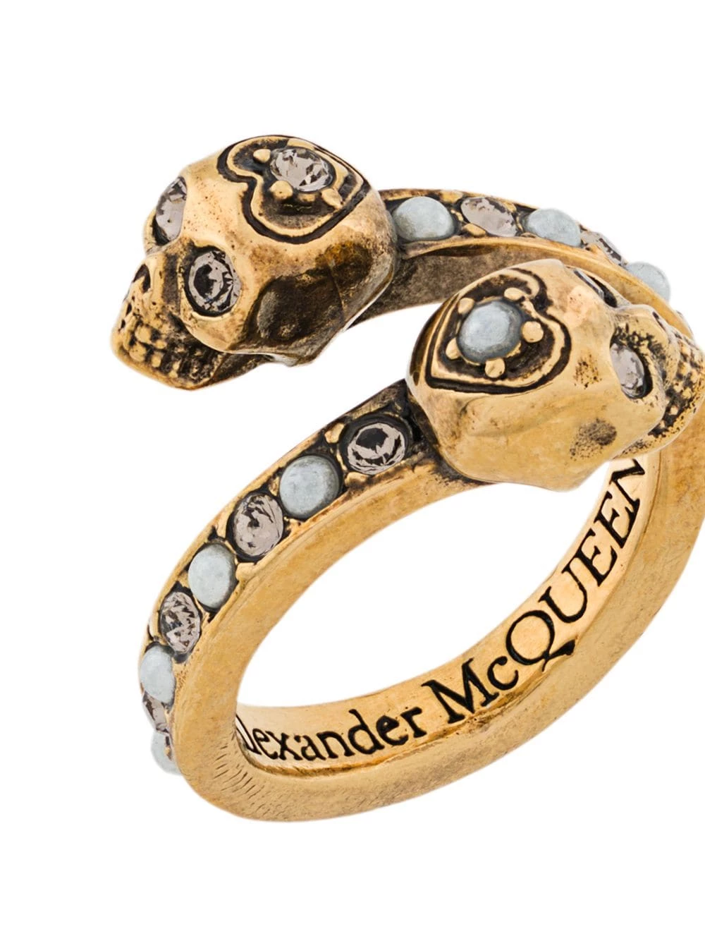 Coupon 😉 Alexander McQueen Wrap around skull ring 😍 3 Alexander McQueen wrap-around skull ring