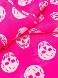 Alexander McQueen skull print shawl