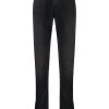 Alexander McQueen dragon patch slim-fit jeans