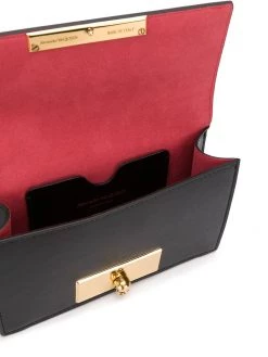 Alexander McQueen skull lock crossbody bag