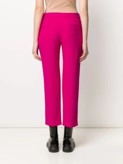 Alexander McQueen straight cropped trousers
