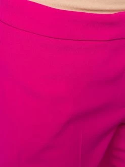 Alexander McQueen straight cropped trousers