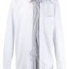 Alexander McQueen striped layered shirt
