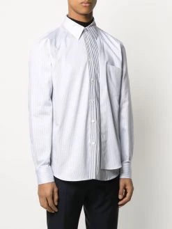 Alexander McQueen striped layered shirt