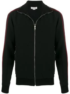 Alexander McQueen logo tape track jacket