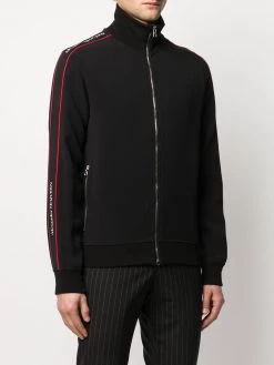Alexander McQueen logo tape track jacket