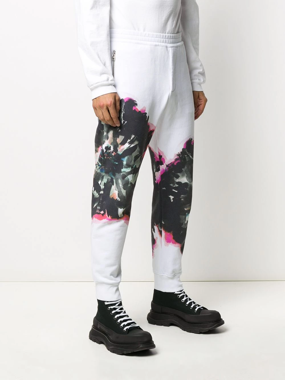 Outlet ❤️ Alexander McQueen Abstract print track pants ❤️ 3 Alexander McQueen abstract print track pants