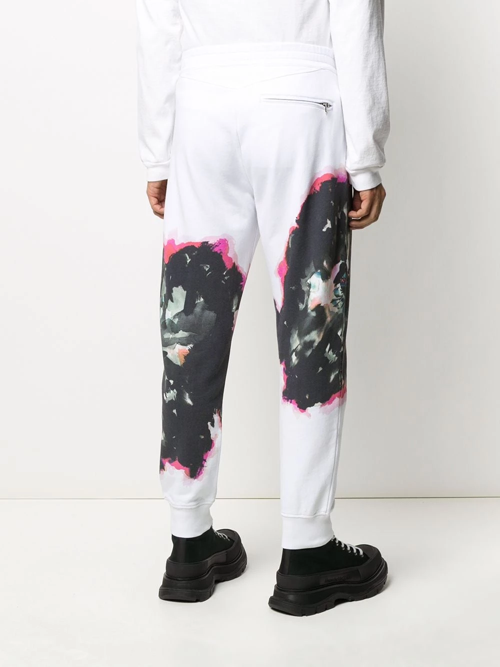 Outlet ❤️ Alexander McQueen Abstract print track pants ❤️ 4 Alexander McQueen abstract print track pants