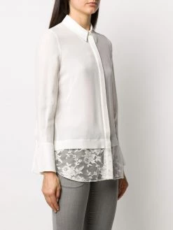 Alexander McQueen lace detail blouse