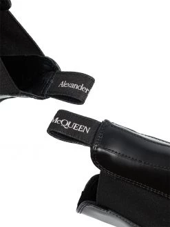 Alexander McQueen leather chelsea boots