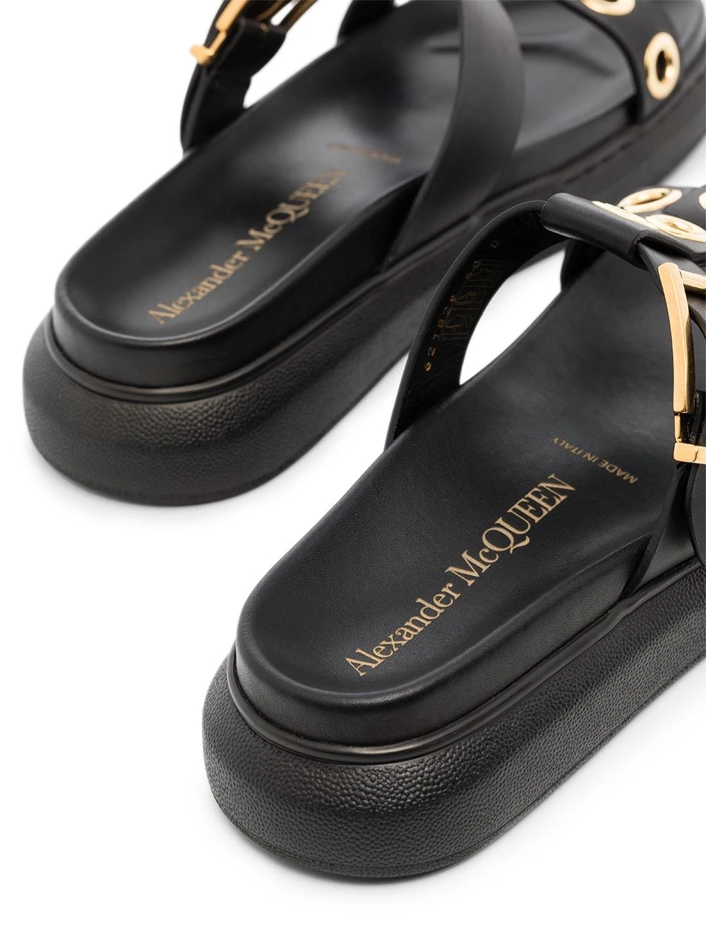 Brand new ๐ Alexander McQueen Leather ๐ฉด sandals ๐ฅ 2 Alexander McQueen leather sandals