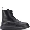 Alexander McQueen oversized lace-up ankle boots