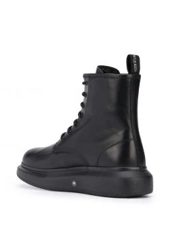Alexander McQueen oversized lace-up ankle boots