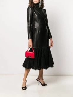 Alexander McQueen skull flap bag