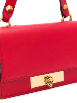 Alexander McQueen skull flap bag