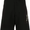 Alexander McQueen embroidered track shorts