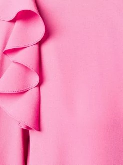 Alexander McQueen tie-neck ruffle dress