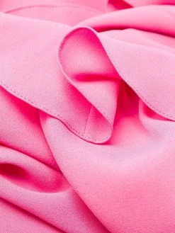 Alexander McQueen tie-neck ruffle dress