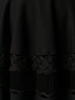 Flash Sale 😀 Alexander McQueen Ribbed detail flared 👗 dress 🎉 11 Alexander McQueen ribbed detail flared dress