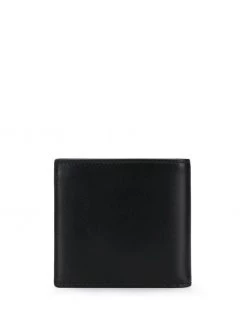 Alexander McQueen striped detailed logo wallet