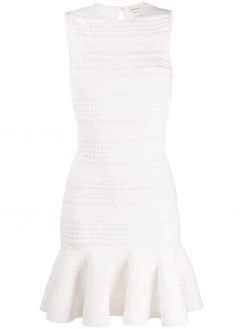 Alexander McQueen scalloped knitted dress