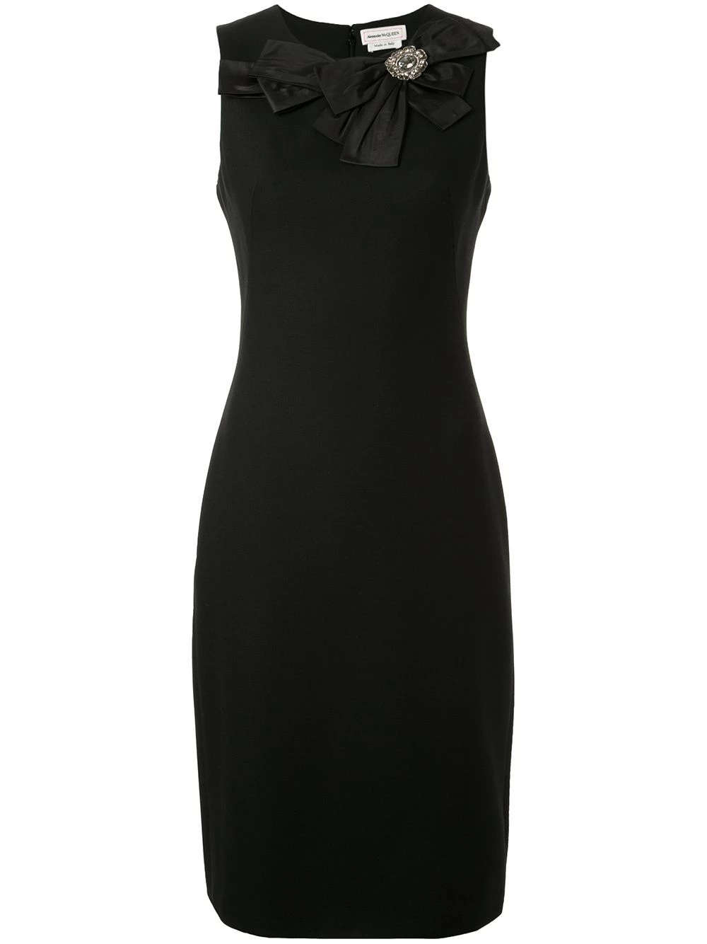 Buy ๐ฏ Alexander McQueen Bow embellished pencil ๐ dress โญ 1 Alexander McQueen bow-embellished pencil dress