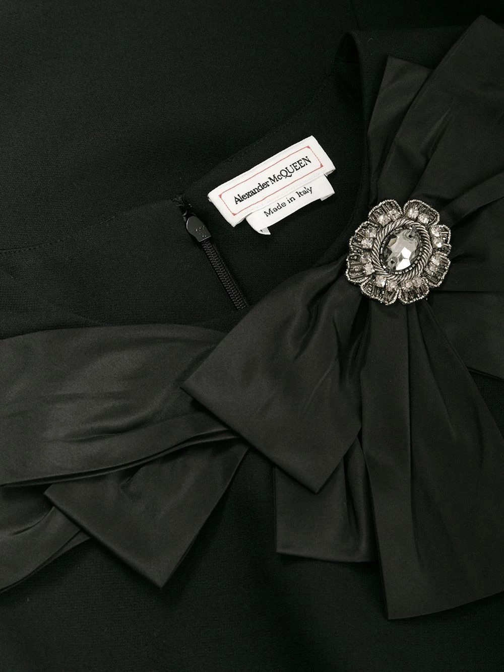 Buy ๐ฏ Alexander McQueen Bow embellished pencil ๐ dress โญ 6 Alexander McQueen bow-embellished pencil dress