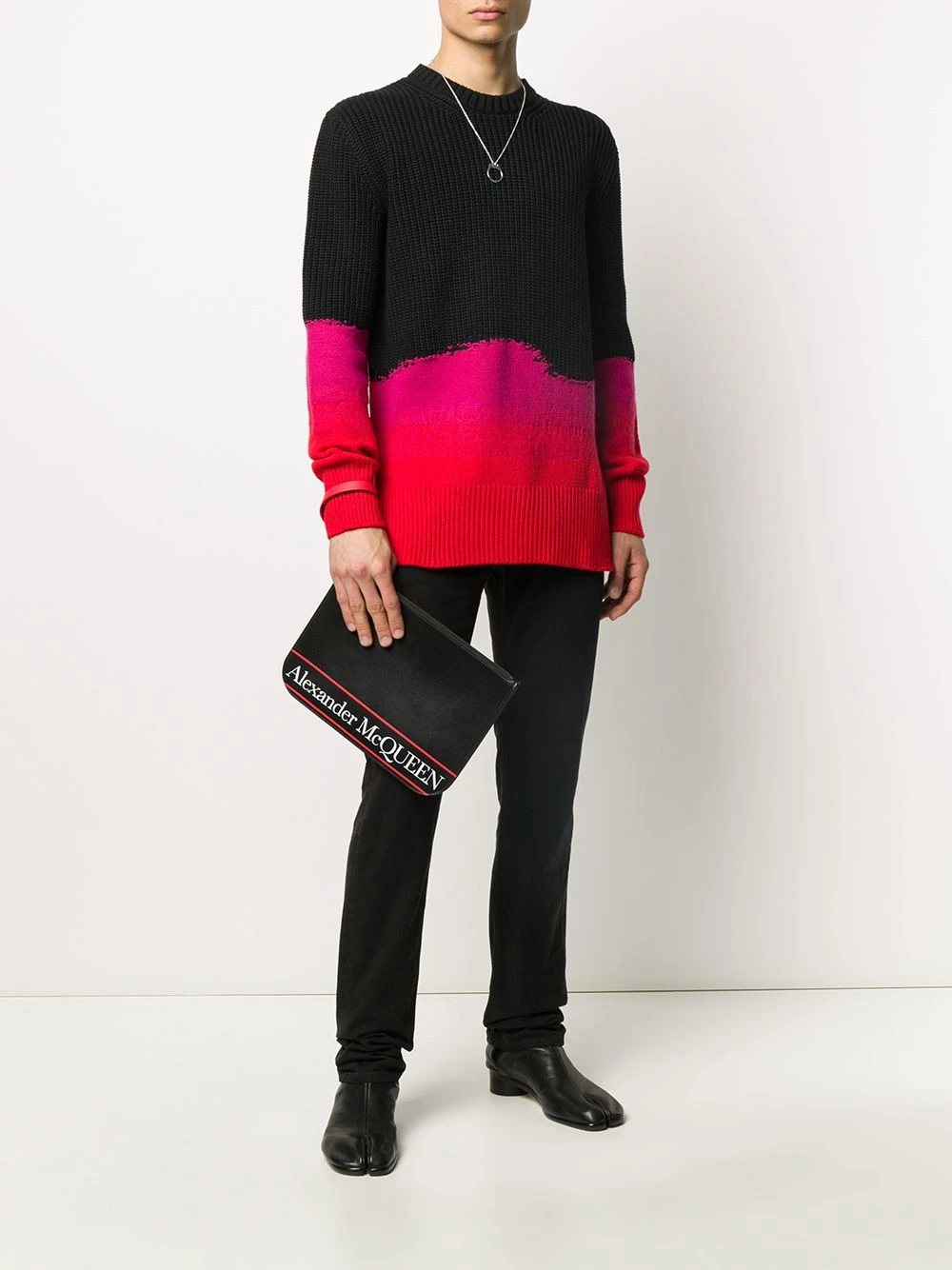 Best deal ✨ Alexander McQueen Logo clutch bag ❤️ 2 Alexander McQueen logo clutch bag