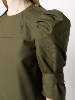 Alexander McQueen military style mini dress